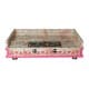 ALSANIDI, Heritage Wooden Stove, Heating Stove, Pink, Size 60*100 Cm