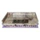 ALSANIDI, Heritage Wooden Stove, Heating Stove, Lilac, Size 60*100 Cm