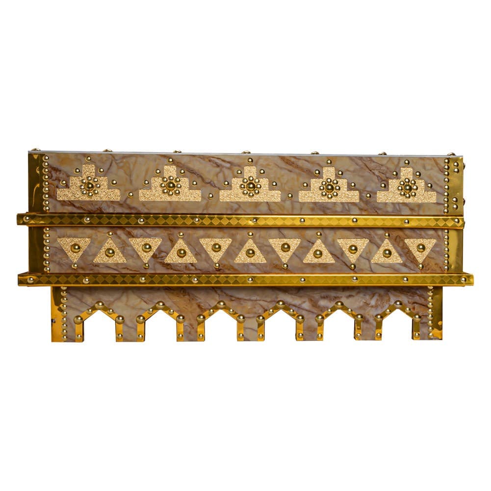 ALSANIDI, Heritage Wooden Stove, Heating Stove, Milky , Size 80*150 Cm