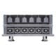 ALSANIDI, Heritage Wooden Stove, Heating Stove, Gray, Size 55*75 Cm