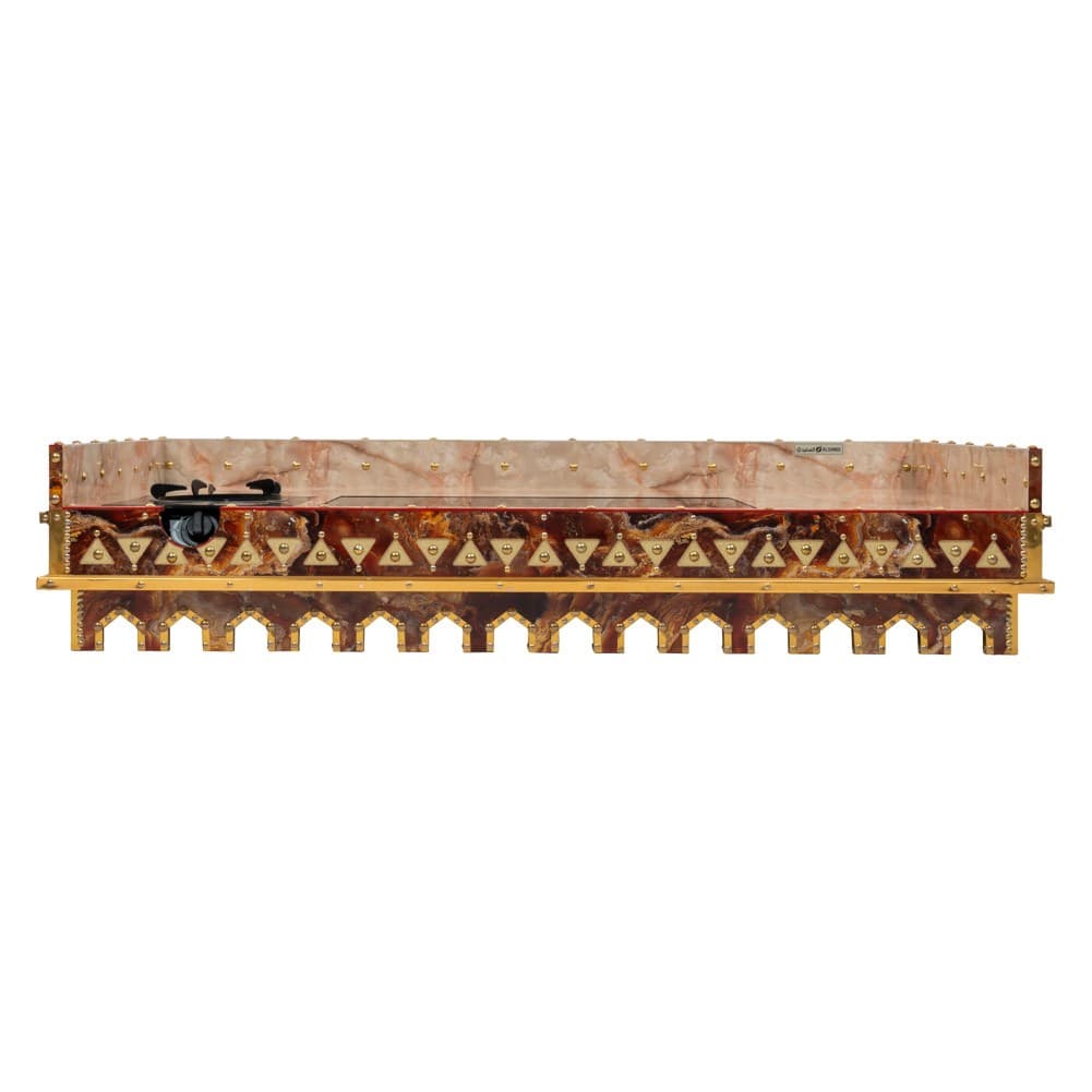 ALSANIDI, Heritage Wooden Stove, Heating Stove, Red, Size 80*150 Cm