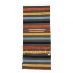 ALSANIDI, Egyptian Handmade Wool mat, Multicolored , Size300*100Cm