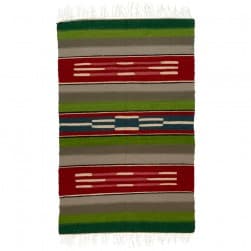 ALSANIDI, Egyptian Handmade Wool mat, Multicolored , Size150*100Cm