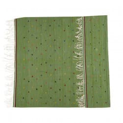 ALSANIDI, Egyptian Handmade Wool mat, Multicolored , Size200*150Cm