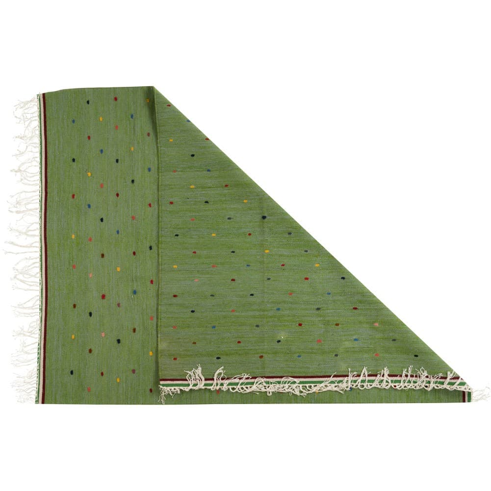 ALSANIDI, Egyptian Handmade Wool mat, Multicolored , Size200*150Cm