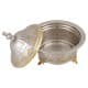 ALSANIDI, Indian Copper dates storage, dates Storage, Silver, Size 24 Cm