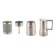 NCamp, speciality coffee kit, V60, Silver, Set 3 pcs