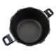 TIERRA, Korean Pressure Cooker with Ceramic Coating, Pressure Cooker, Black, capacity 16 L
