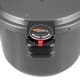 TIERRA, Korean Pressure Cooker with Ceramic Coating, Pressure Cooker, Black, capacity 16 L