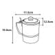 ALSANIDI, Boiling Proof Fountain, Indian coffee Dallah, Silver, Size 12 Cm