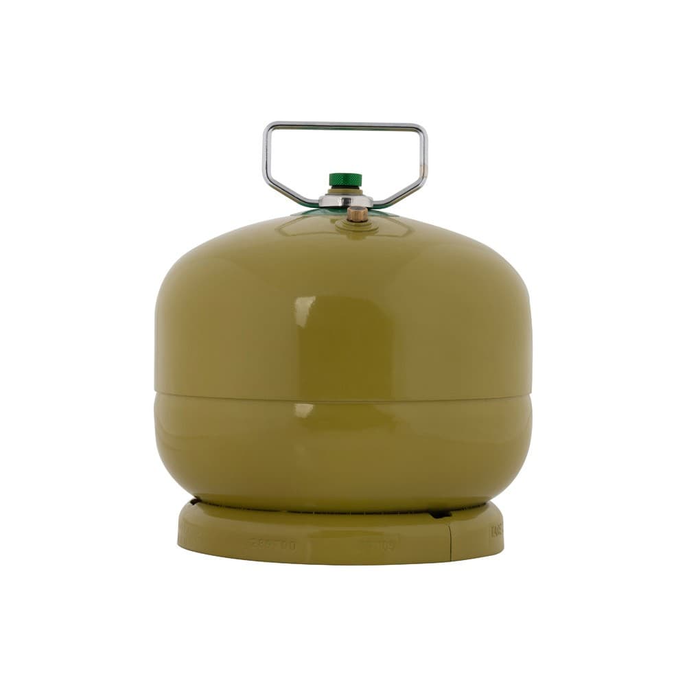 PKL, Gas cylinder for trips , Trips stove, Green, capacity 2 Kg