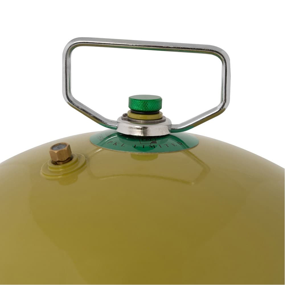PKL, Gas cylinder for trips , Trips stove, Green, capacity 3.3 Kg