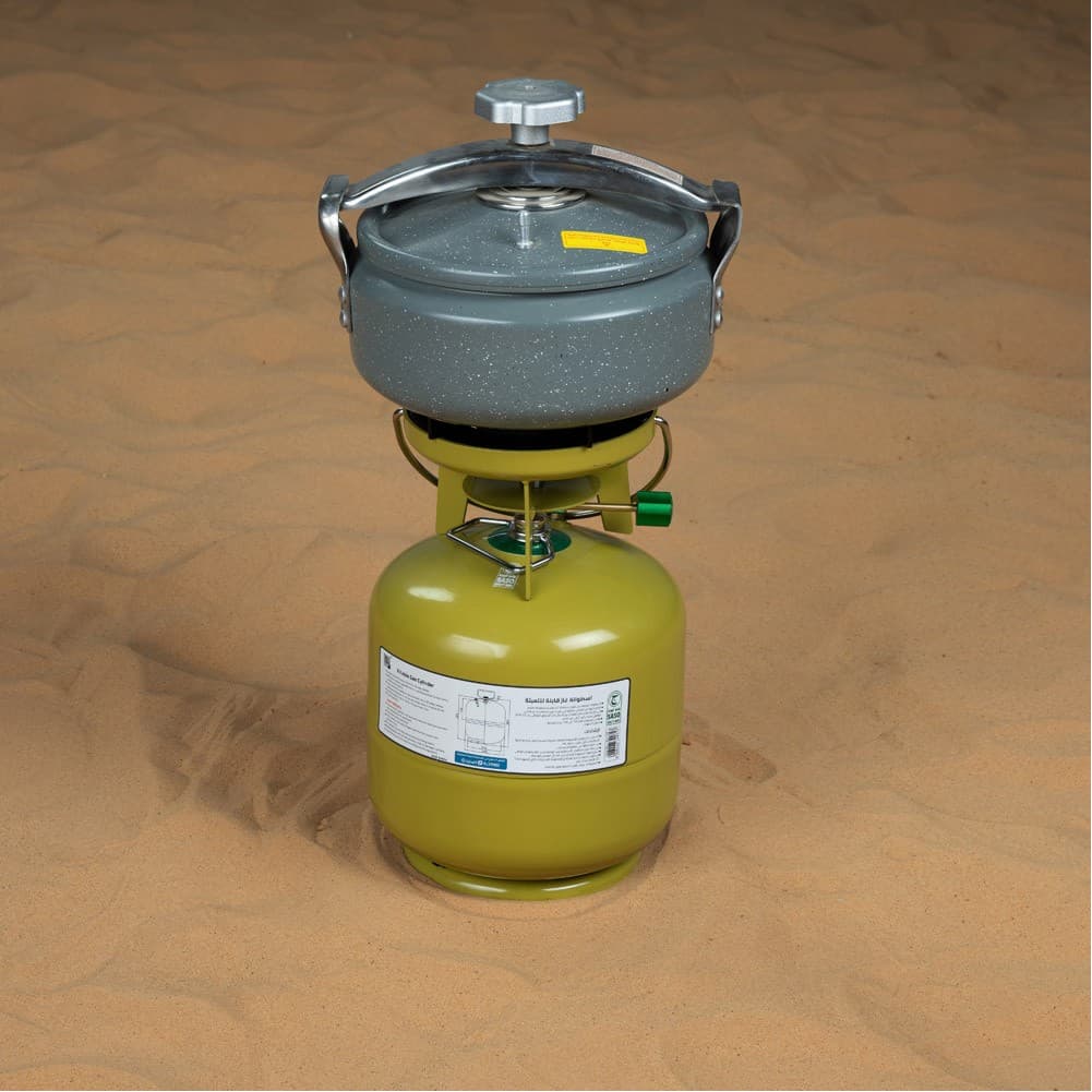 PKL, Gas cylinder for trips , Trips stove, Green, capacity 4 Kg