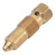 PKL, 1 brass external valve nail for pressure release, Gold