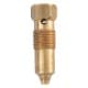 PKL, 1 brass external valve nail for pressure release, Gold