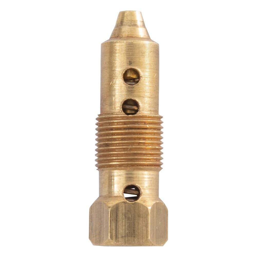 PKL, 1 brass external valve nail for pressure release, Gold