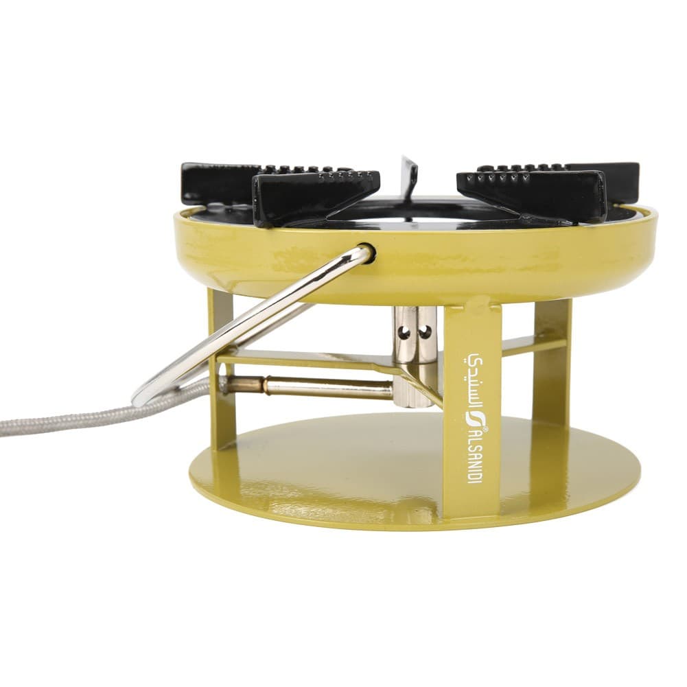 PKL, Surhead indian Gas Stove for camping, Small gas stove, Green, Size 18.5 Cm