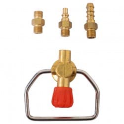 DPT, Gas stove adapter, Dafur adapter, Silver