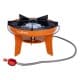 PKL, Surhead indian Gas Stove for camping, Small gas stove, Orang, Size 19 Cm