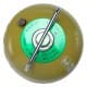 PKL, Gas cylinder for trips , Trips stove, Green, capacity 0.5 Kg