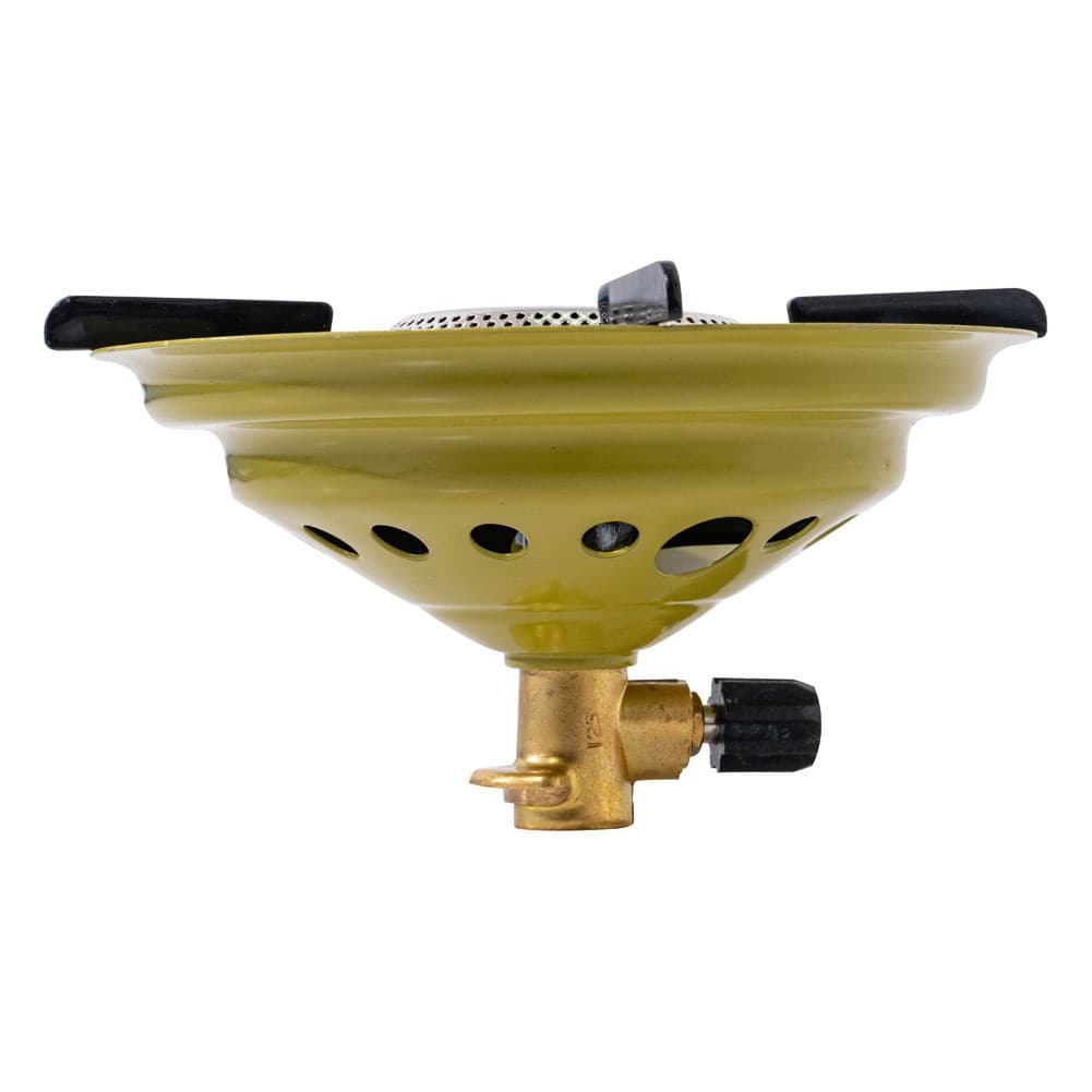 PKL, Small gas stove for trips, Foldable Small Camping stove, Silver, burner medium
