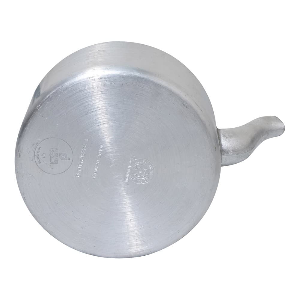 Abu Taj, Indian Aluminum teapot, Teapot, Silver, Size 14 Cm
