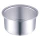 ALSANIDI, Mandi cooking pot, Aluminum pot for mandi, Silver, capacity 7.5 L