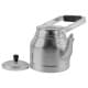 Abu Taj, Indian Aluminum Teapot, Teapot, Silver, capacity 2.5 L