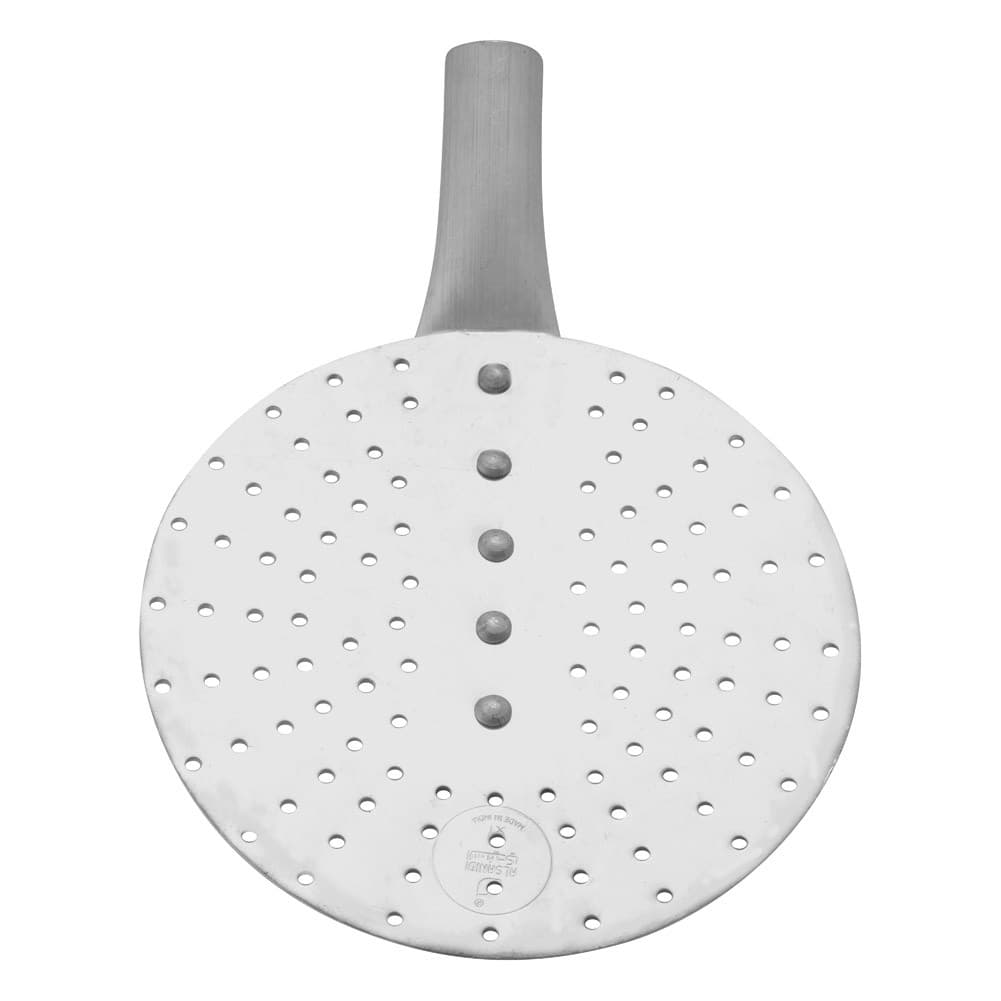 ALSANIDI, Aluminum Cooking spoons, cooking spoons, Silver, Size 35*30 Cm