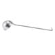 ALSANIDI, Aluminum Cooking spoons, cooking spoons, Silver, Size 51*11 Cm