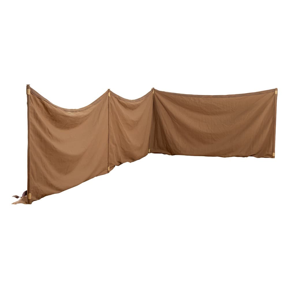 ALSANIDI, Camping windbreak for trips, camping air curtain, Sandy, Size 6*1.50 Metre