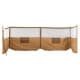 ALSANIDI, Camping windbreak for trips, camping air curtain, Sandy, Size 6*1.20Metre