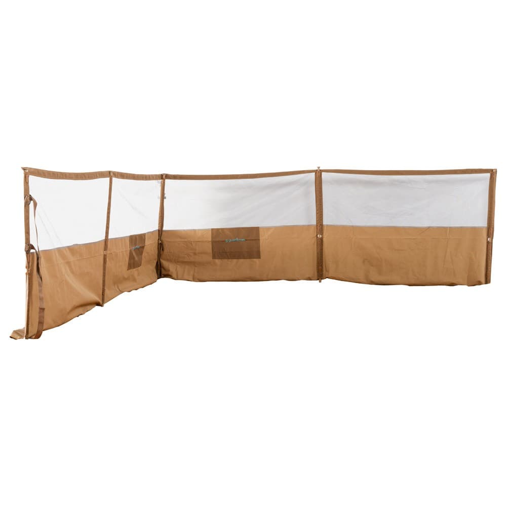 ALSANIDI, Camping windbreak for trips, camping air curtain, Sandy, Size 6*1.20Metre
