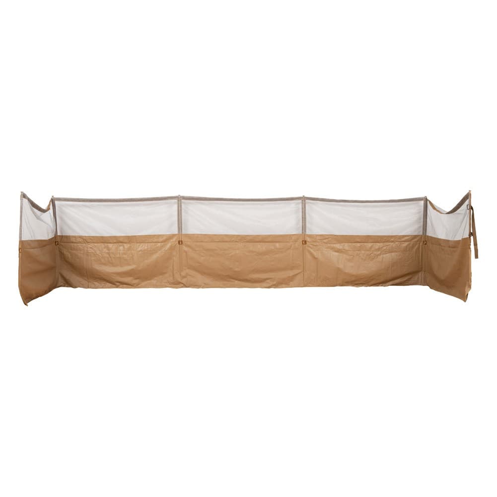 ALSANIDI, Camping windbreak for trips, camping air curtain, Sandy, Size 8*1.20 Metre