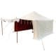 ALSANIDI, Picnic tent, White, Size 4*4 yard
