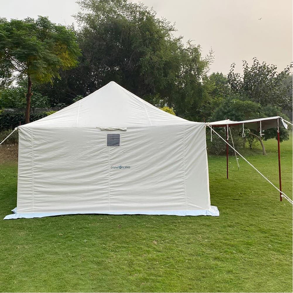ALSANIDI, Picnic tent, White, Size 4*4 yard