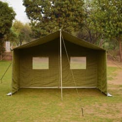 ALSANIDI, Porch with canopy, Lined hallway, Gray, Size 300*200*150 Cm