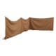 ALSANIDI, Camping windbreak for trips, camping air curtain, Sandy, Size 6*1.20 Metre