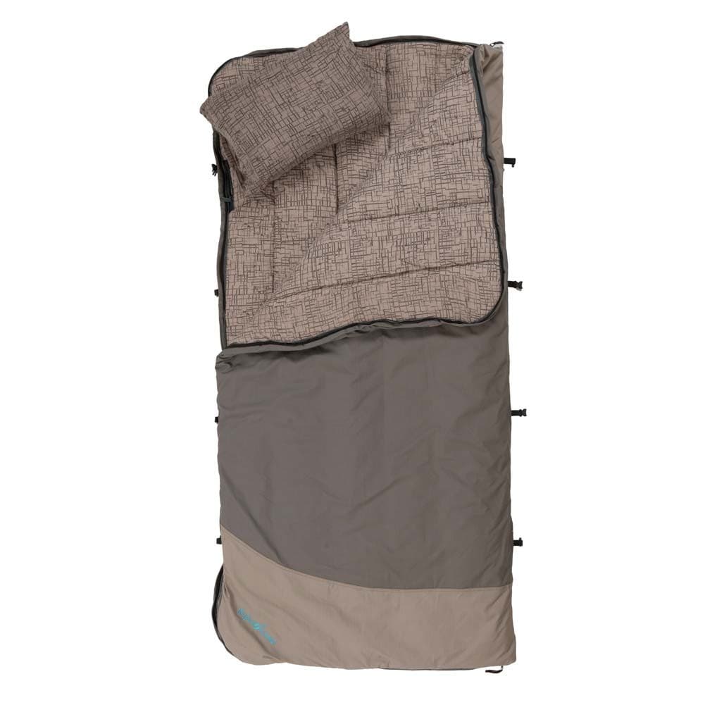 ALSANIDI, Comfort sleeping bag, camping Sleeping bag, Gray, Size 112*220 Cm