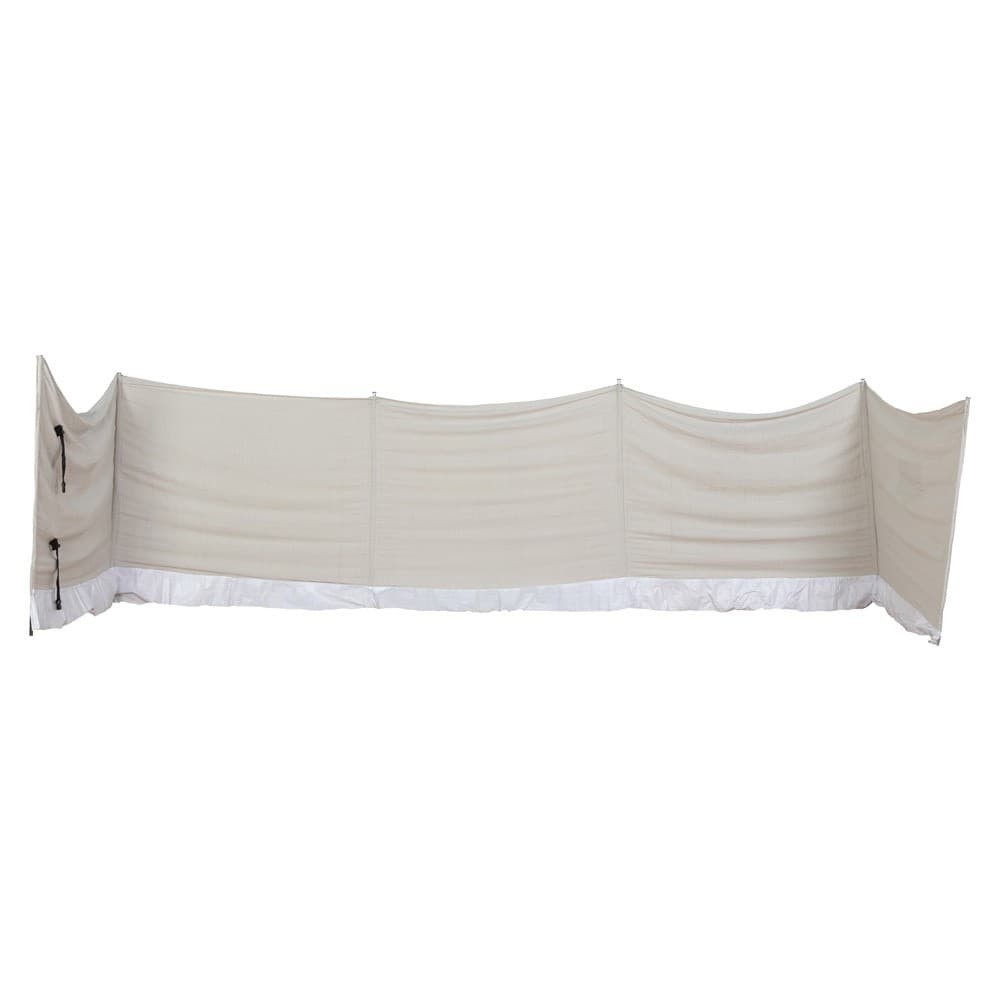 ALSANIDI, Camping windbreak for trips, camping air curtain, White, Size 8*1.20 Metre