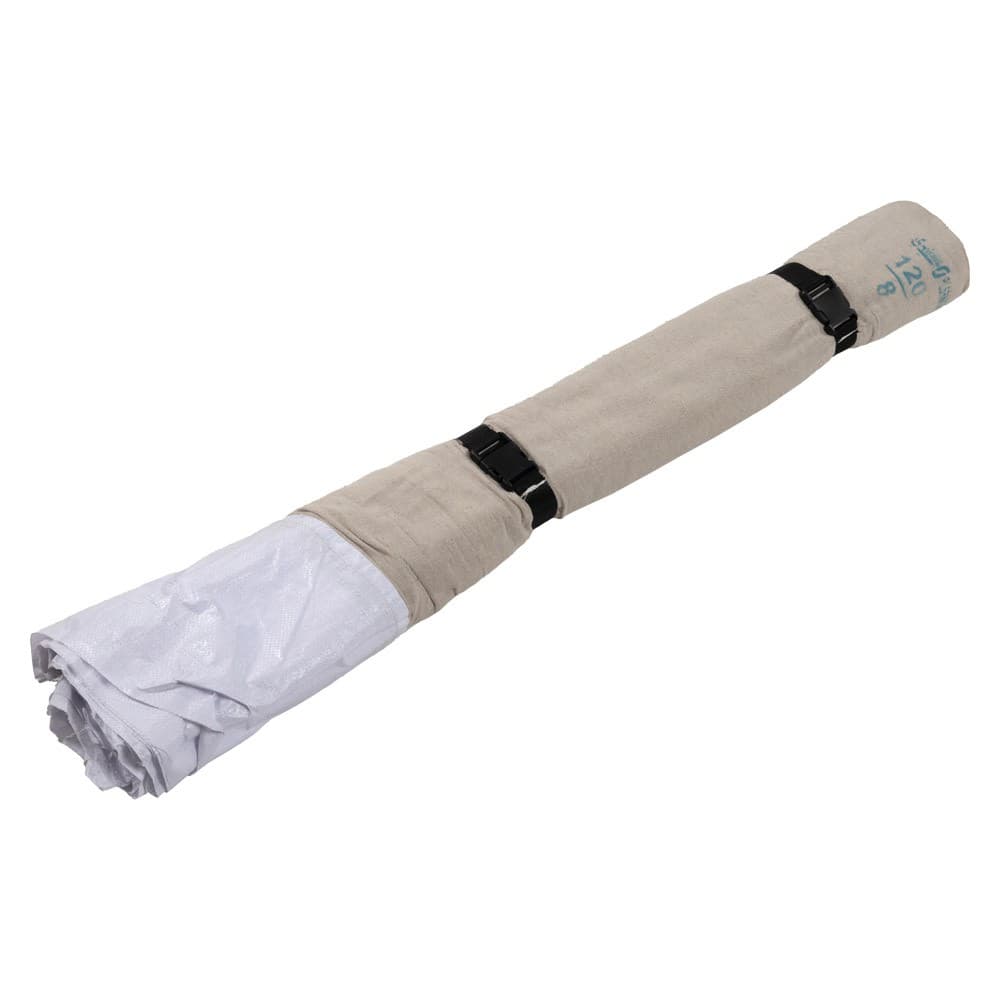 ALSANIDI, Camping windbreak for trips, camping air curtain, White, Size 8*1.20 Metre