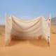ALSANIDI, Camping windbreak for trips, camping air curtain, White, Size 6*1.50 Metre