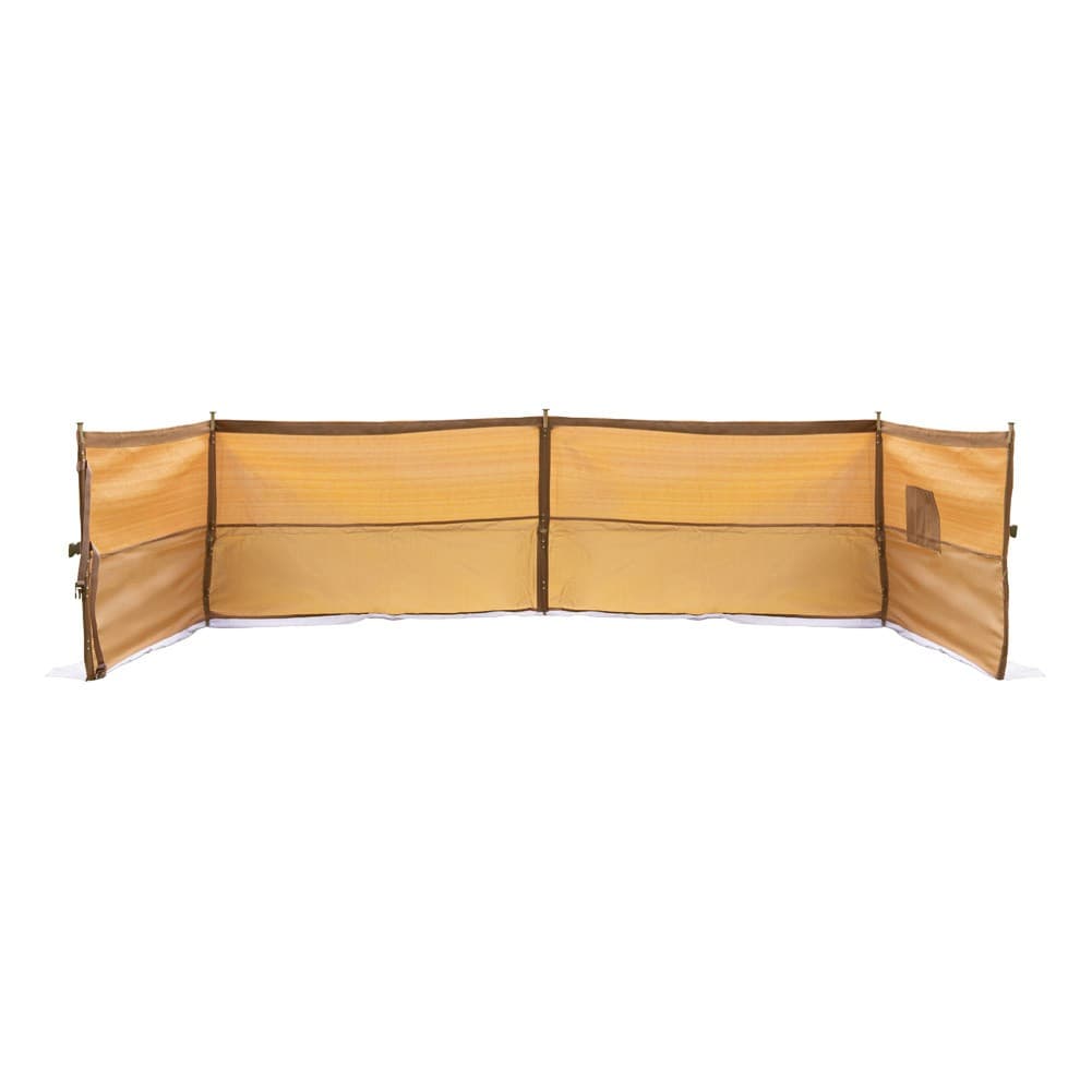 ALSANIDI, Camping windbreak for trips, camping air curtain, Sandy, Size 6*1.20Metre