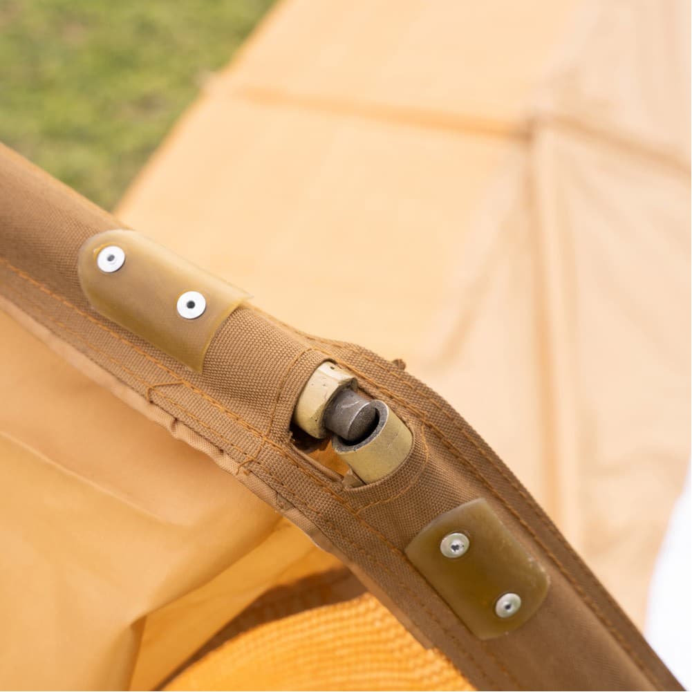 ALSANIDI, Camping windbreak for trips, camping air curtain, Sandy, Size 6*1.20Metre