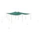 ALSANIDI, Halal Tent, sheep tent roof, Green, Size 6*16Metre