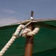 ALSANIDI, Halal Tent, sheep tent roof, Green, Size 6*16Metre