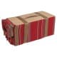 ALSANIDI, Merca sponge arm rest for trips, Merce with side sitting, Red, Size 125*62.5*25Cm