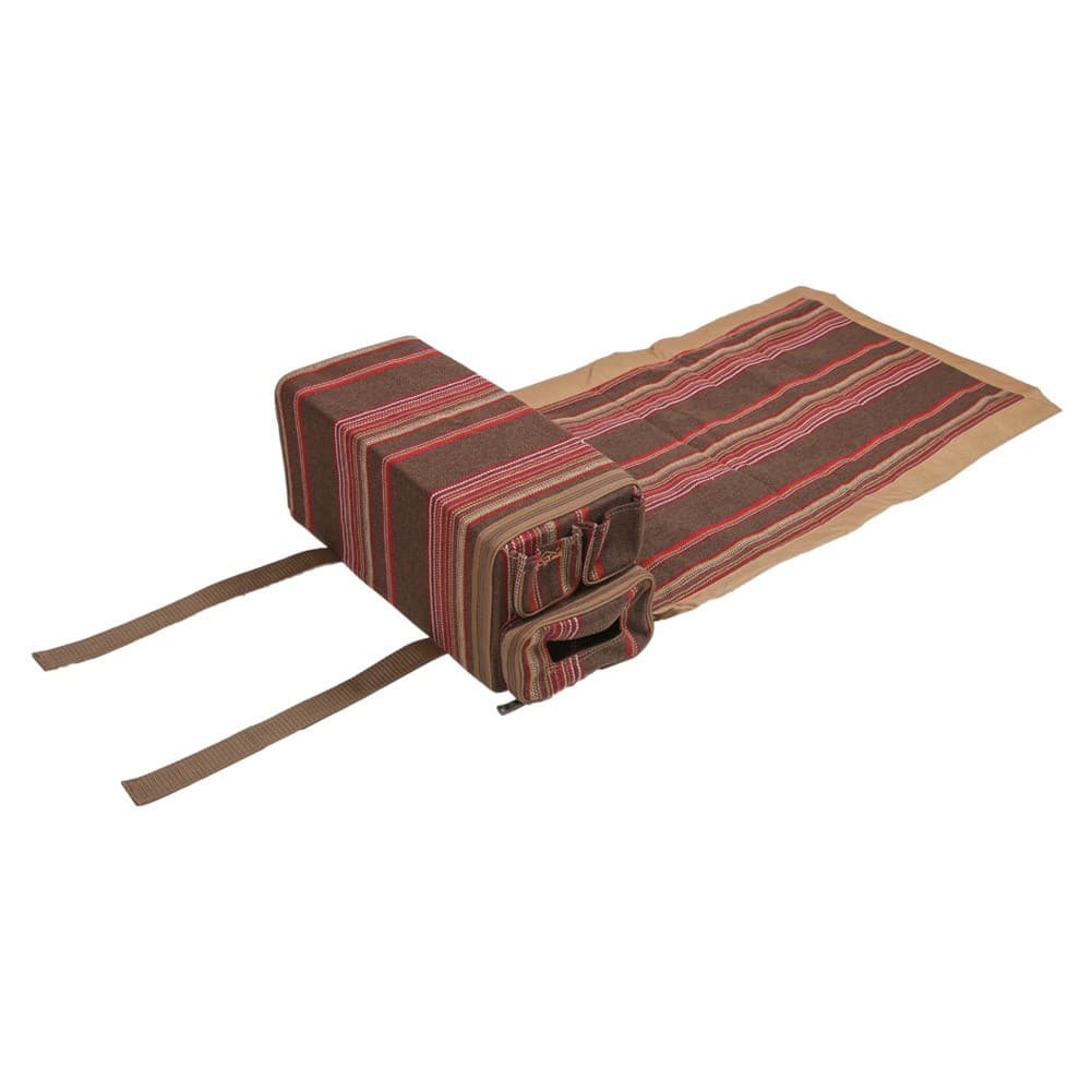 ALSANIDI, Merca sponge arm rest for trips, Merce with side sitting, Brown Dark, Size 125*62.5*25Cm