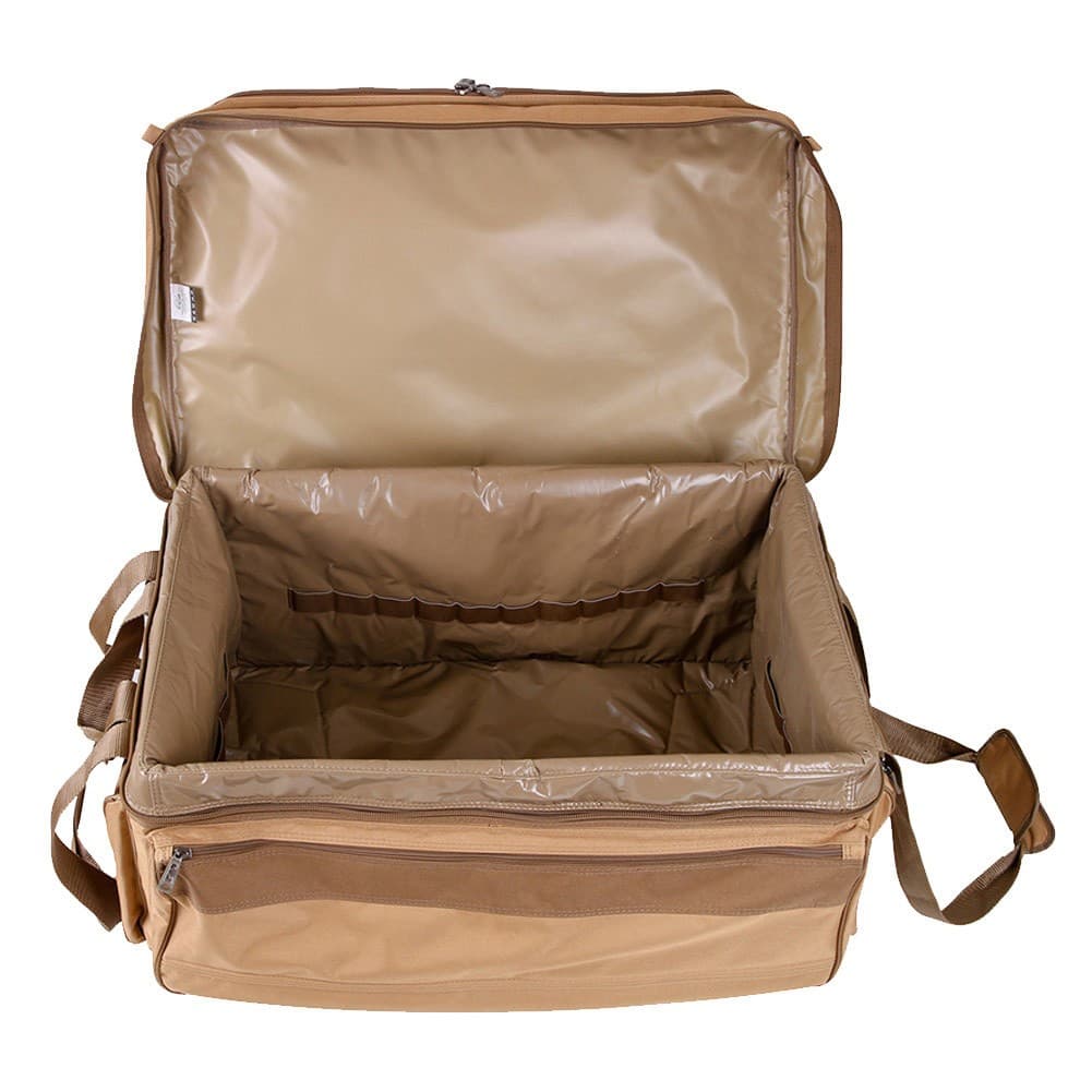 ALSANIDI, Bag with iron box, Trips bag, Kaki, Size 85*53*44Cm