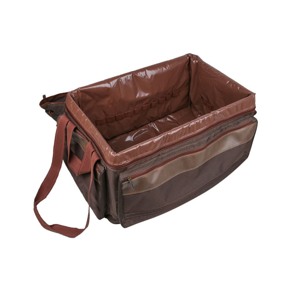 ALSANIDI, Bag with iron box, Trips bag, Coffee Brown, Size 85*53*44Cm